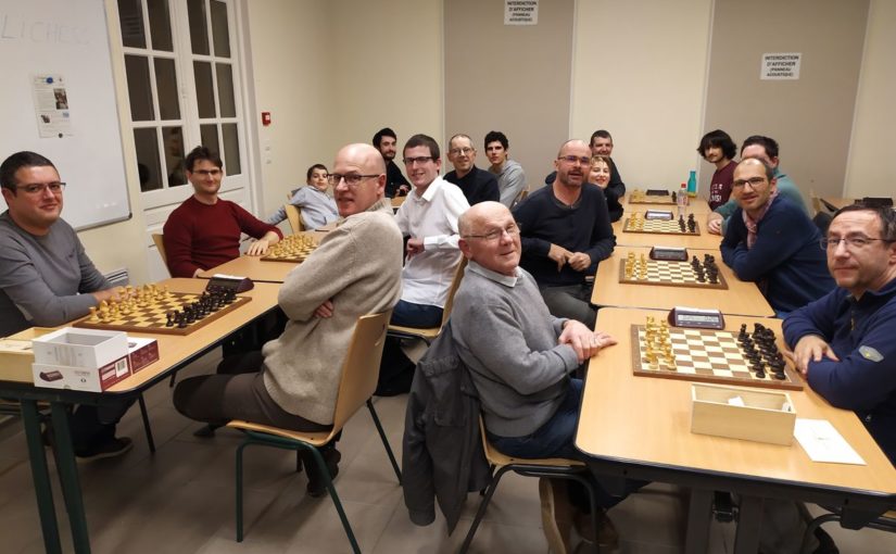 Ronde 2 – tournoi interne 2019- 20 – 29/11/2019