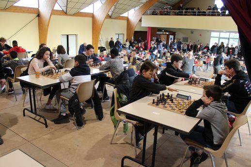 vue du tournoi des collèges et lycées 2