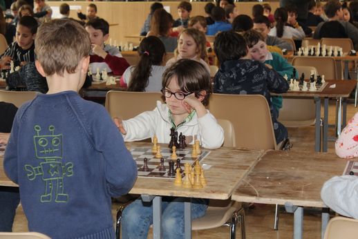 Théo, 5 ans, le plus jeune du tournoi !