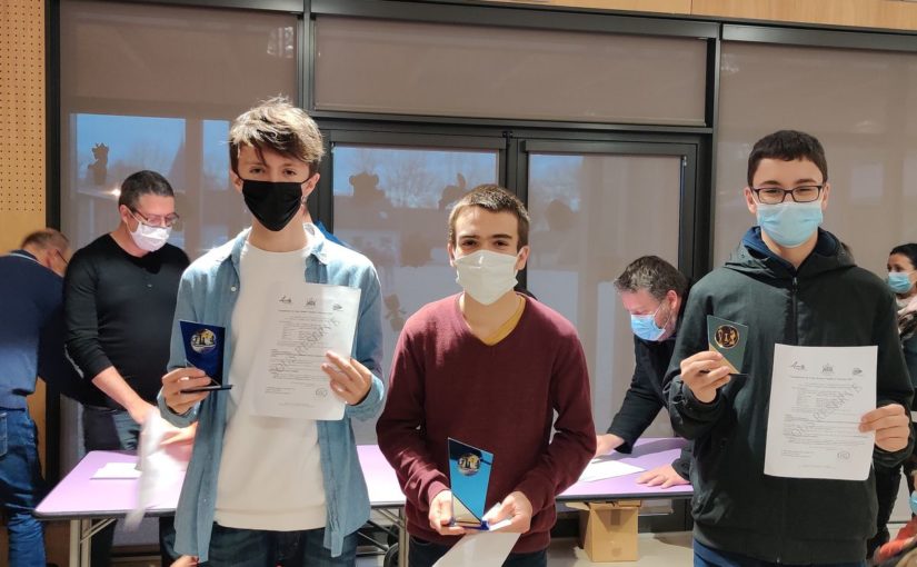 Championnat Départemental des jeunes – 28/11/2021